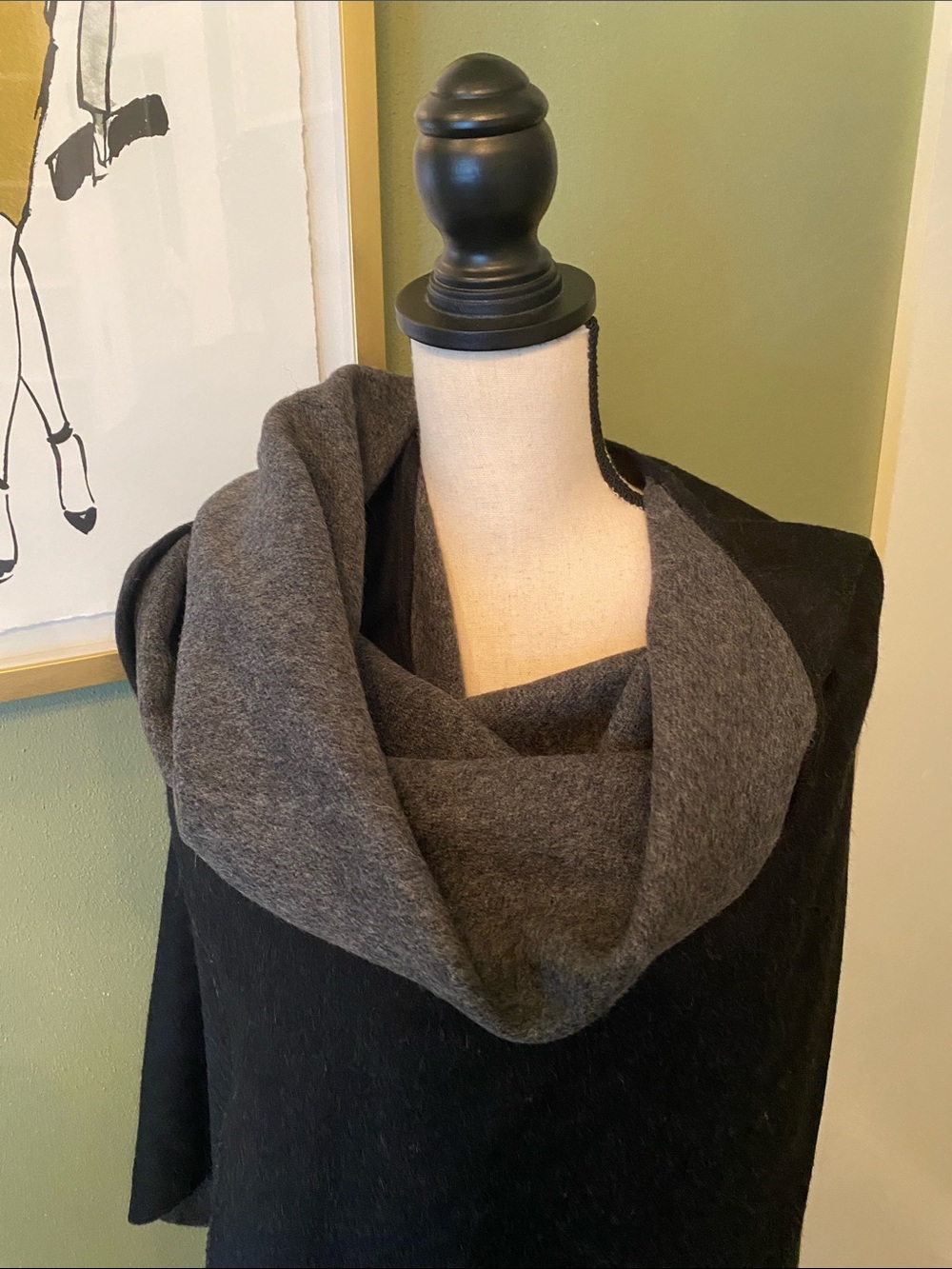 Gorgeous Chico’s wrap poncho